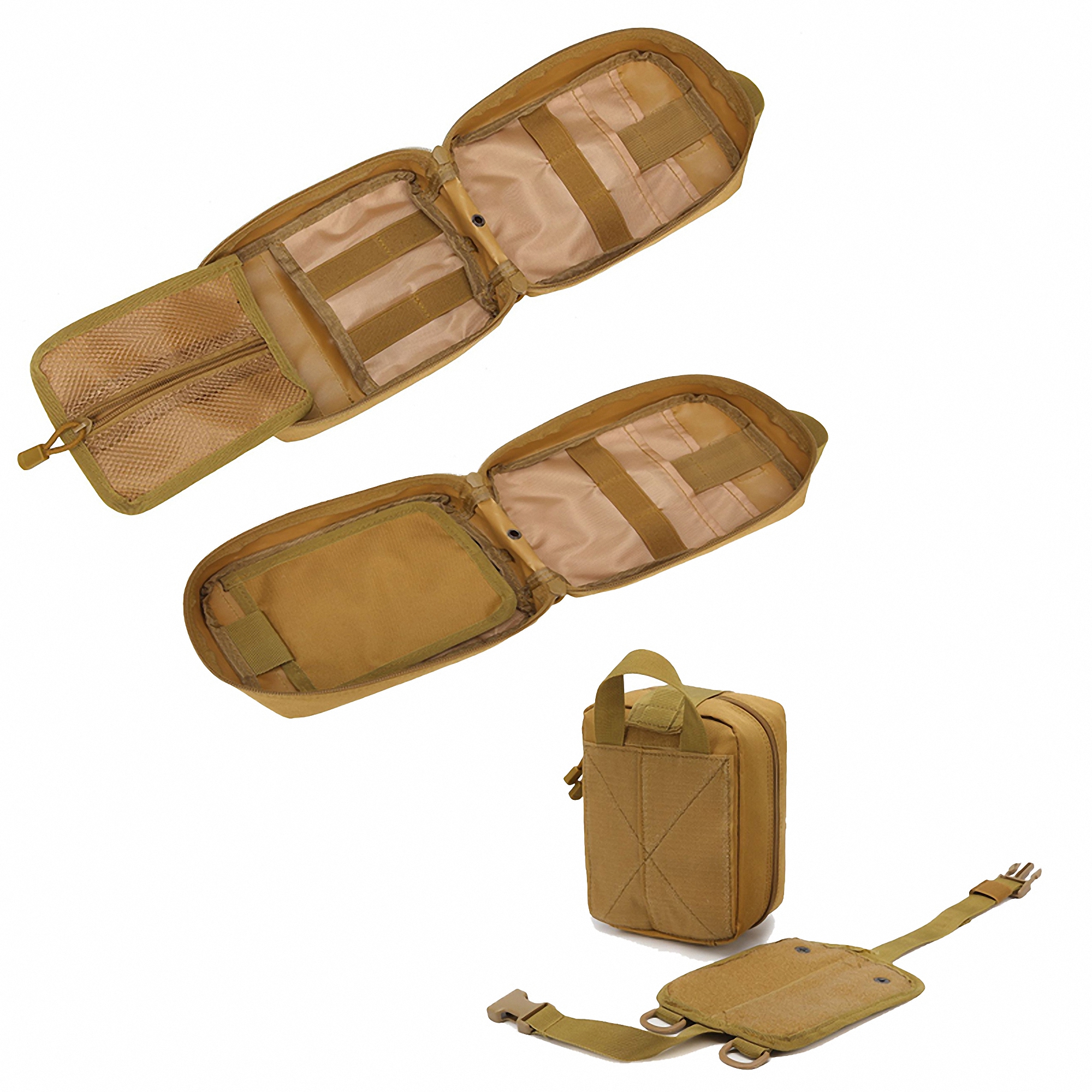 Tactical MOLLE Rip Away EMT First Aid Medical Pouch 4