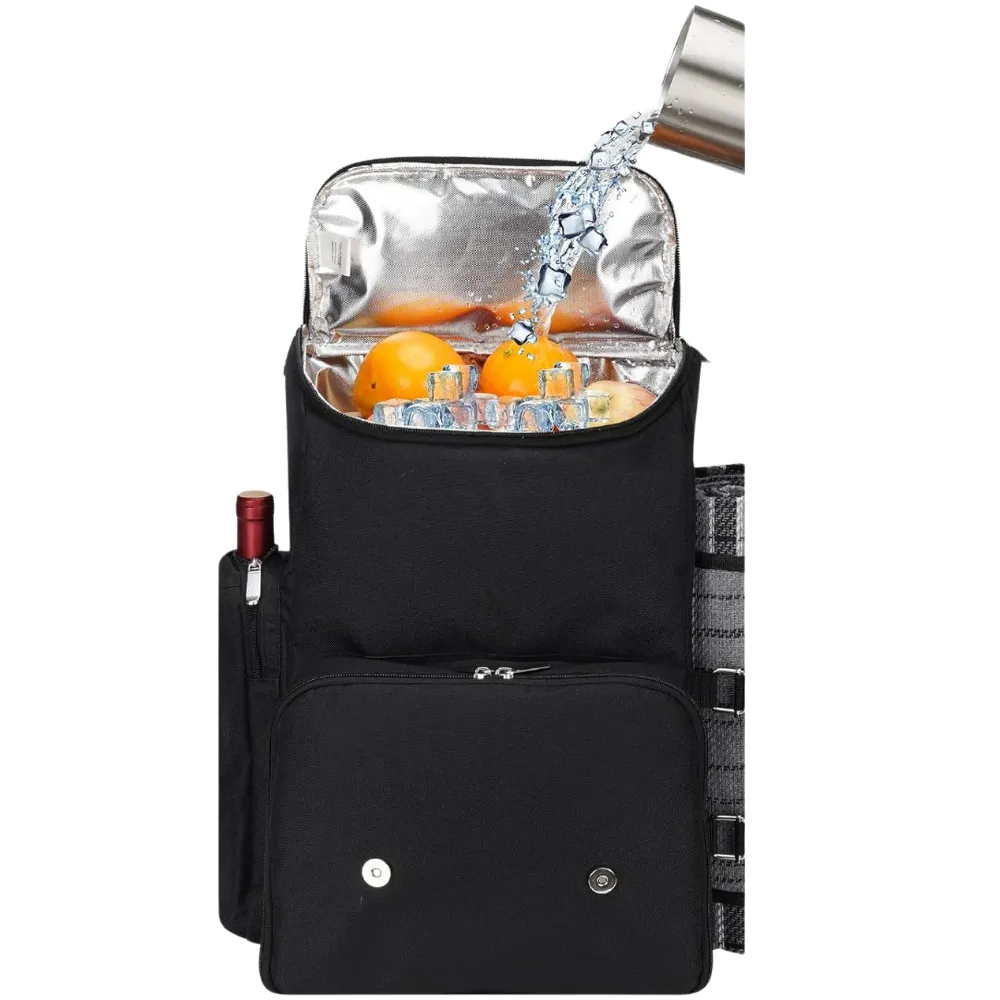 4-Person Insulated Cooler Picnic Backpack 5