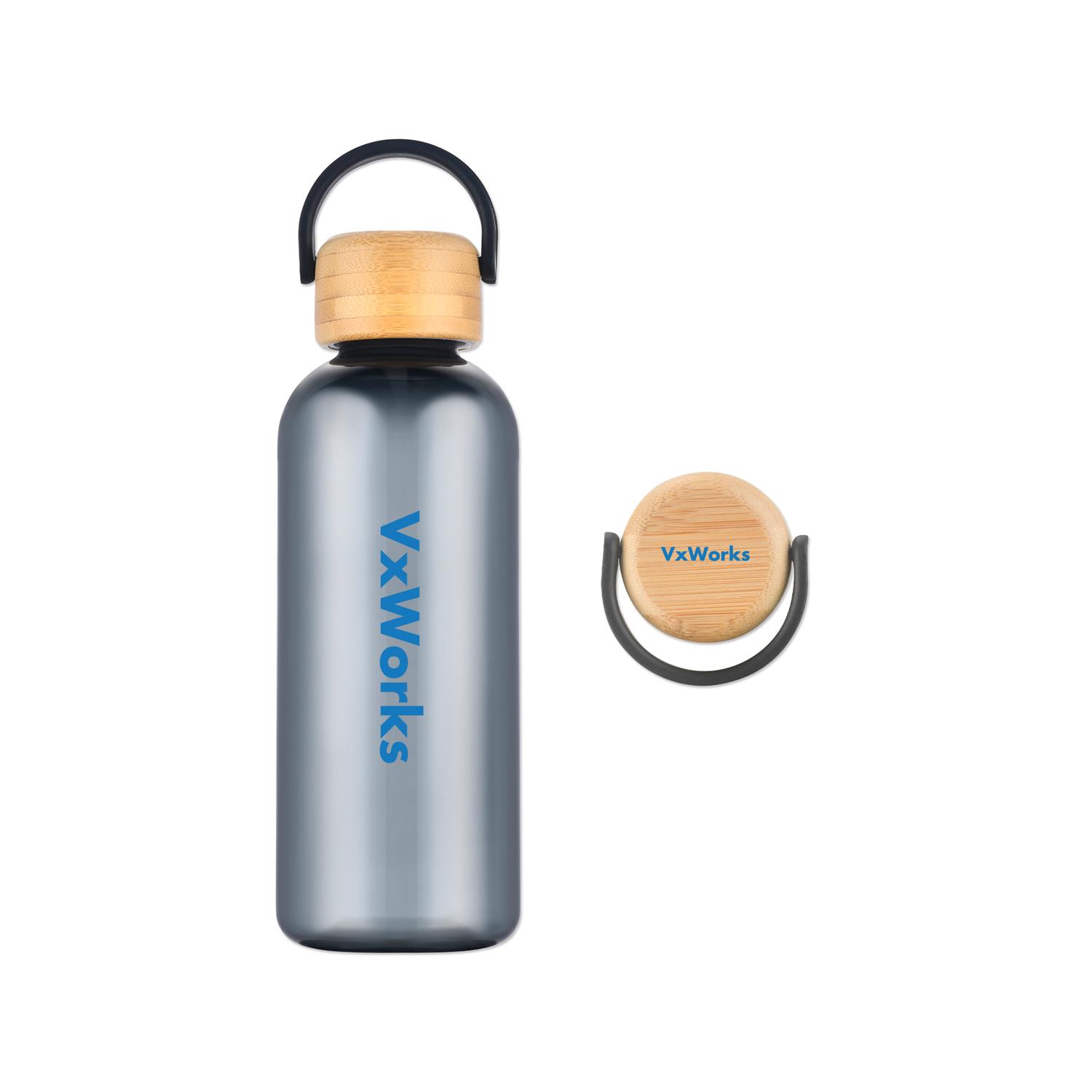 21 Oz. RPET Water Bottle with Bamboo Lid 6