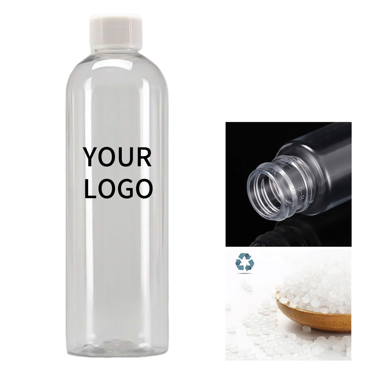PET BPA Free Clear Plastic Bottle 2