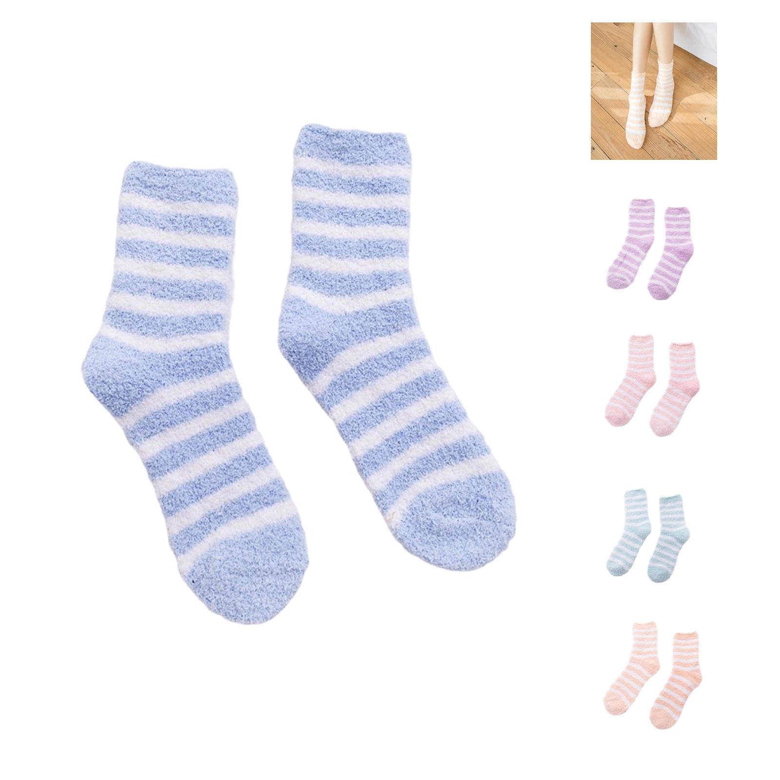 fuzzy sock 1