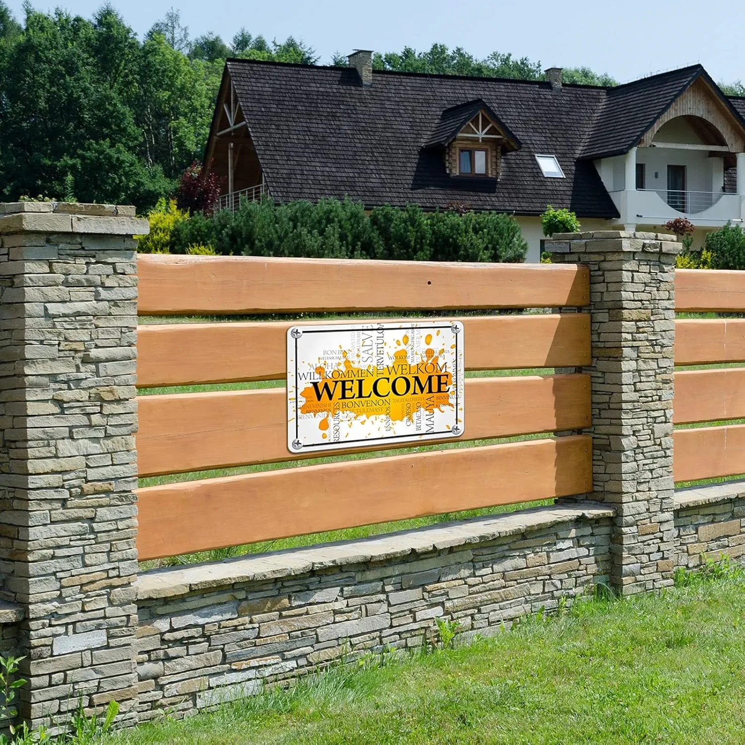 12"x16" Sublimated  Aluminum Sign 1