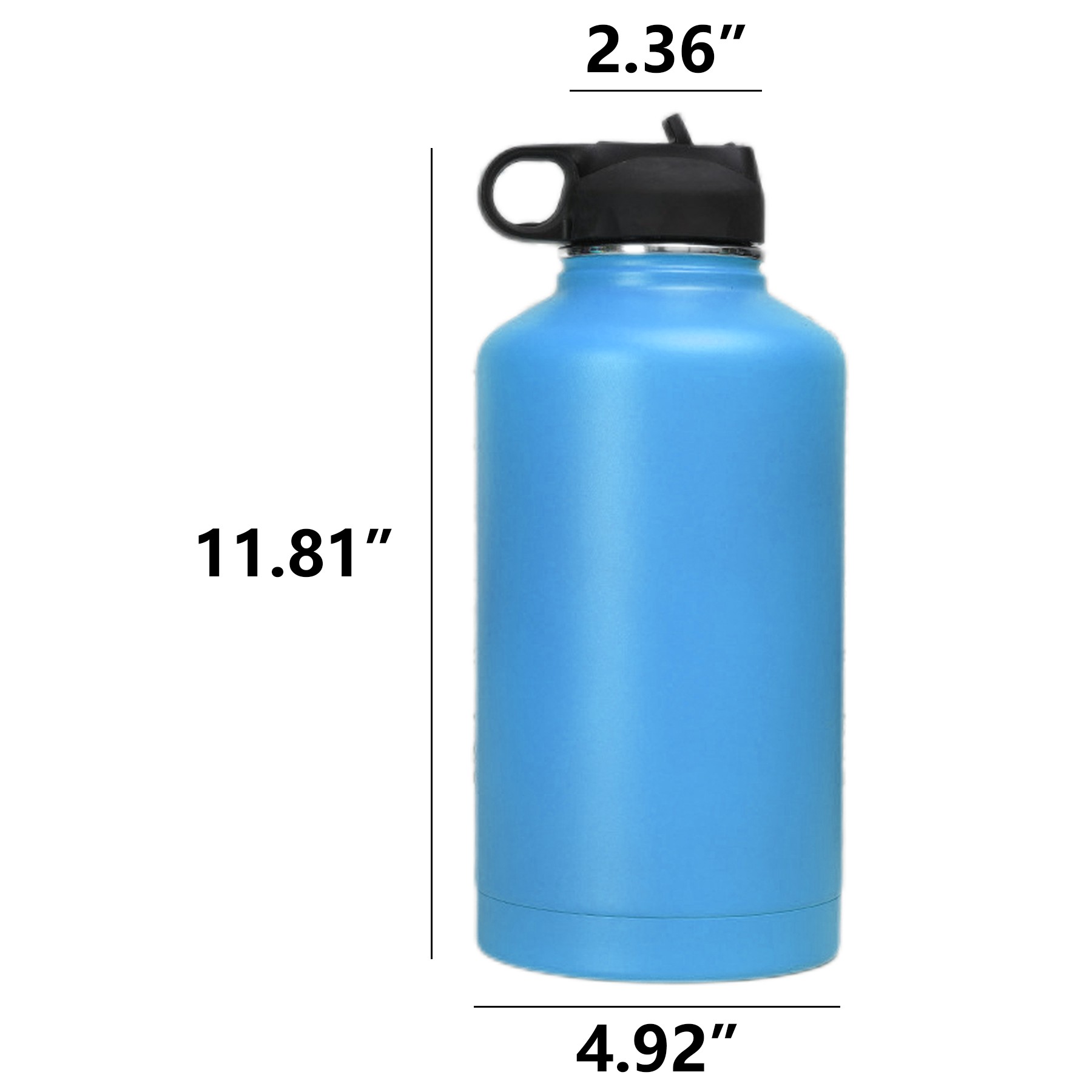 64Oz Bottles, custom water bottle with logo imprint 3