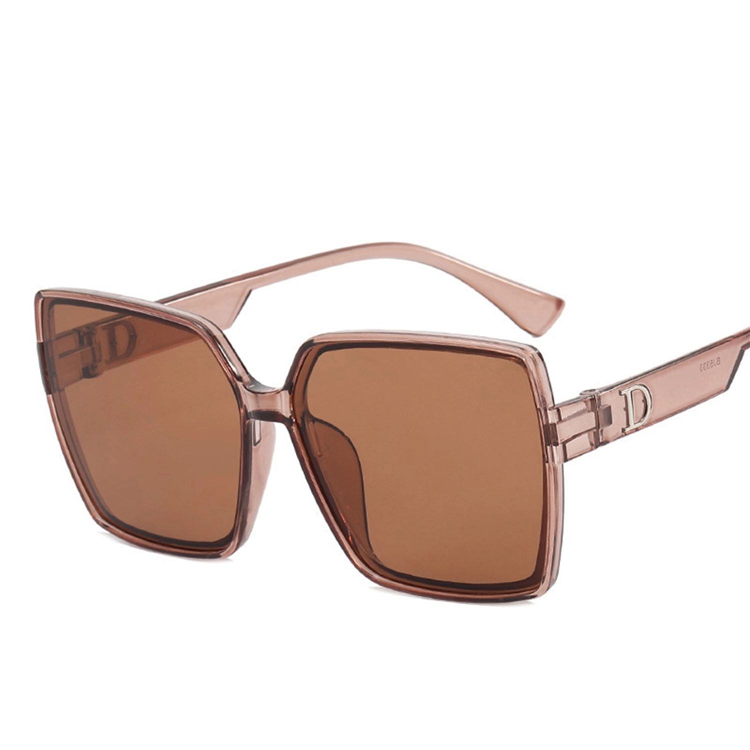 Retro Square Large Frame Sunglasses 6