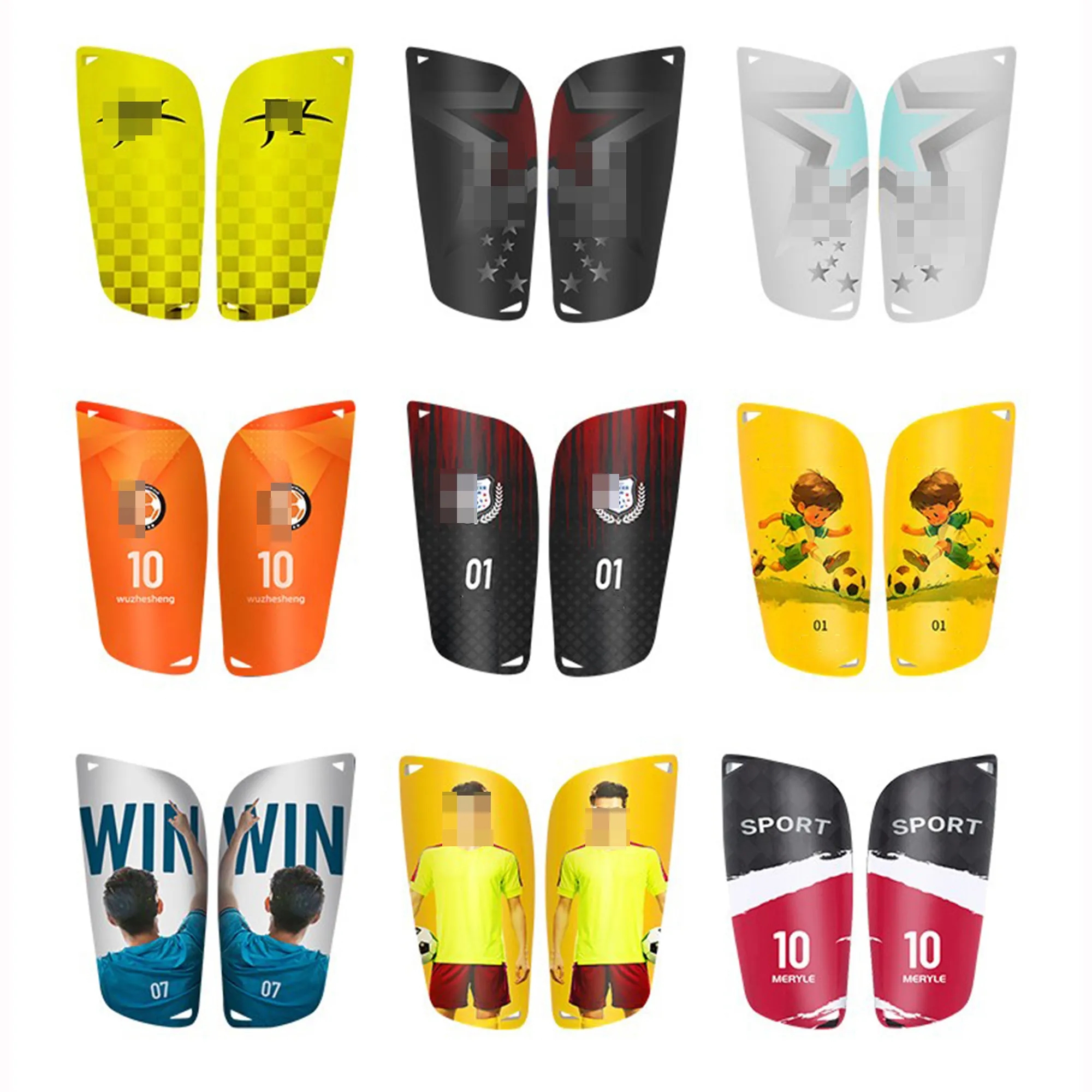 Personalized Soccer Shin Guards 1