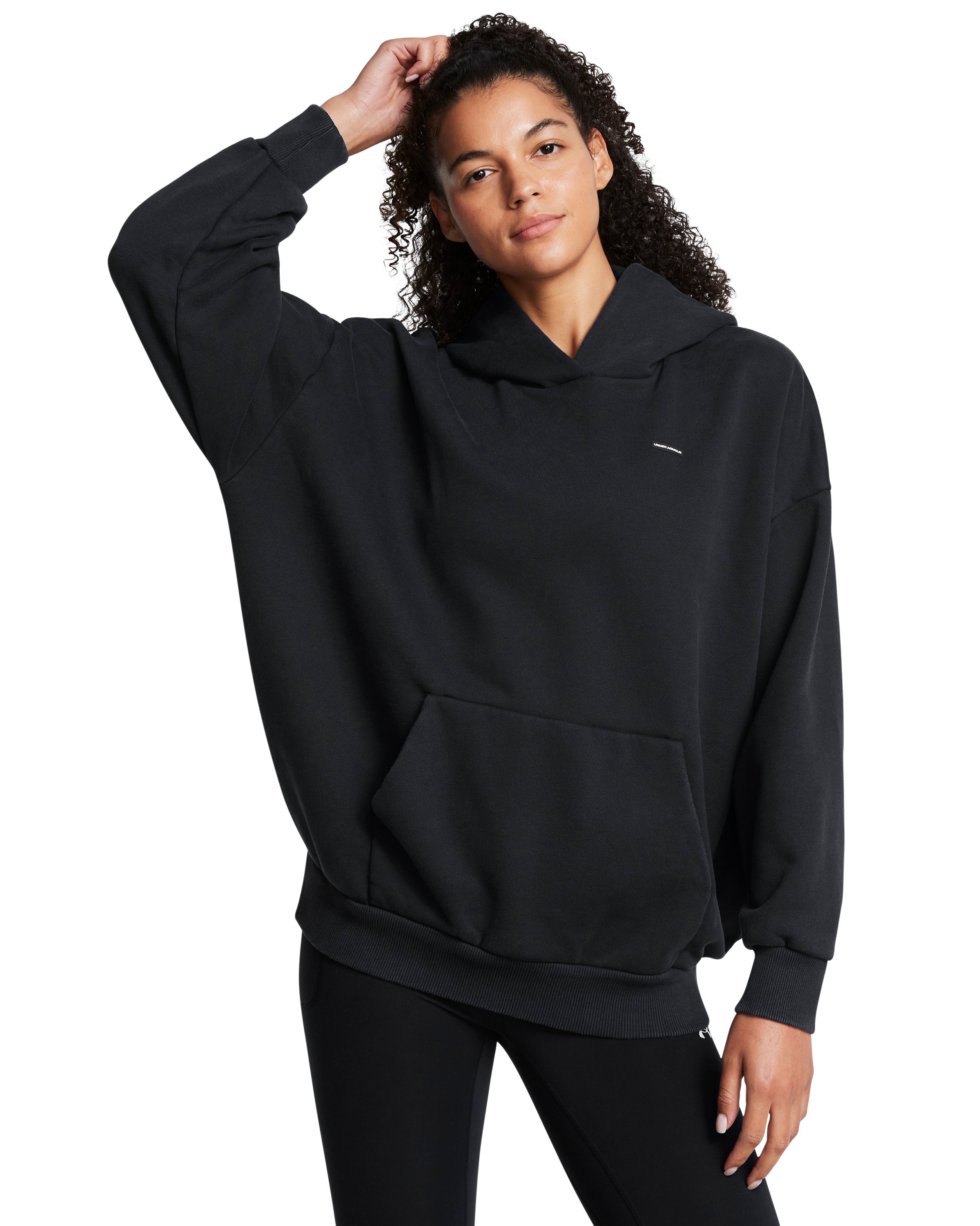 UA Icon Heavyweight Fleece Women's Oversized Hoodie 4