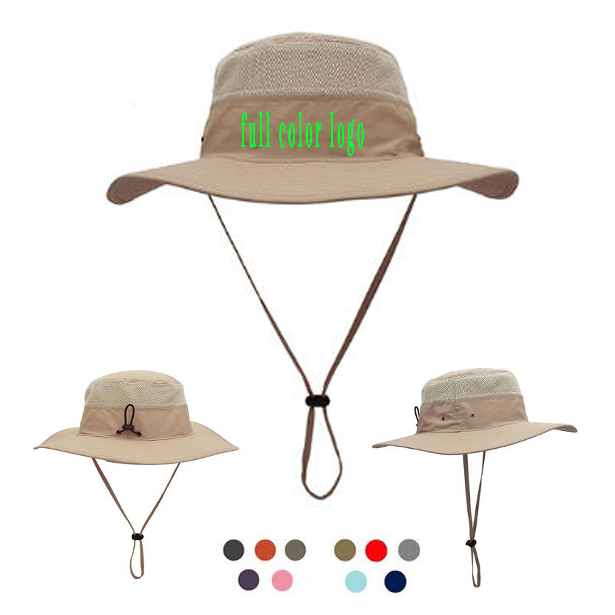 Wide Brim Sun Bucket Hat 2