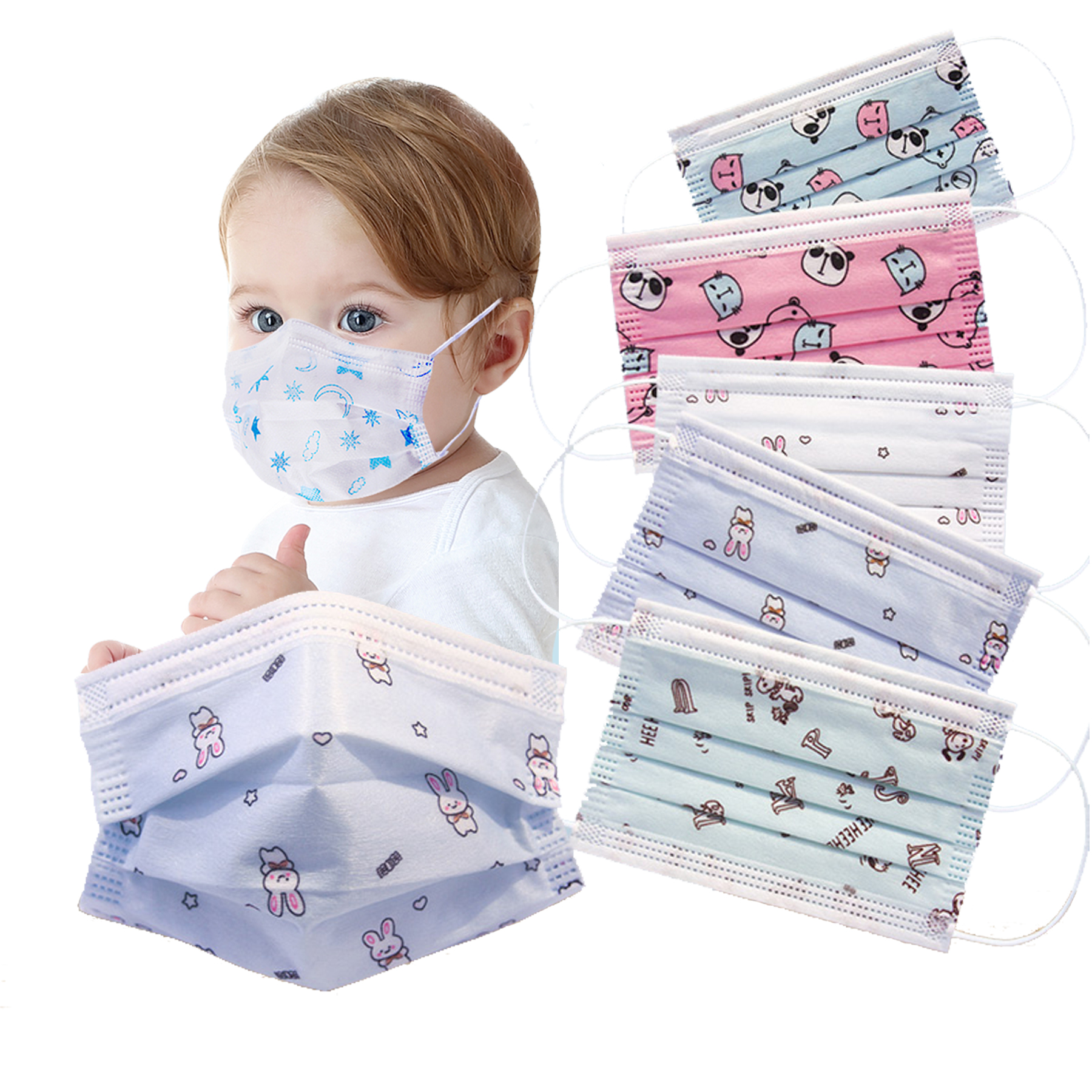 3-ply Disposable Kids Mask 1