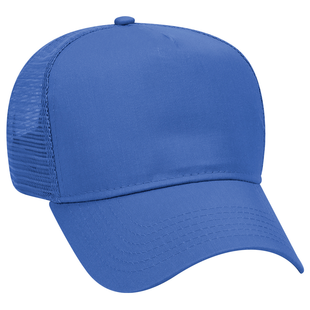 OTTO CAP® 5 Panel Mid Profile Mesh Back Trucker Hat 7