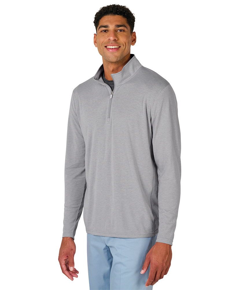 Men's Vista Tri-Blend Quarter Zip 3