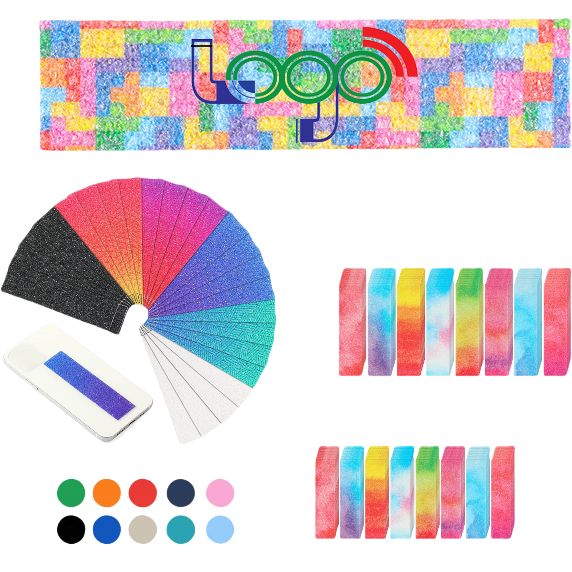 Strips Stress Fidget Stickers 2