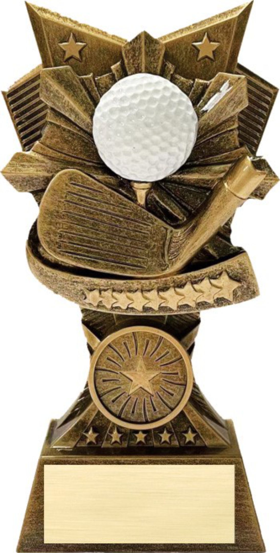 Golf 3D Design Resin Award 2