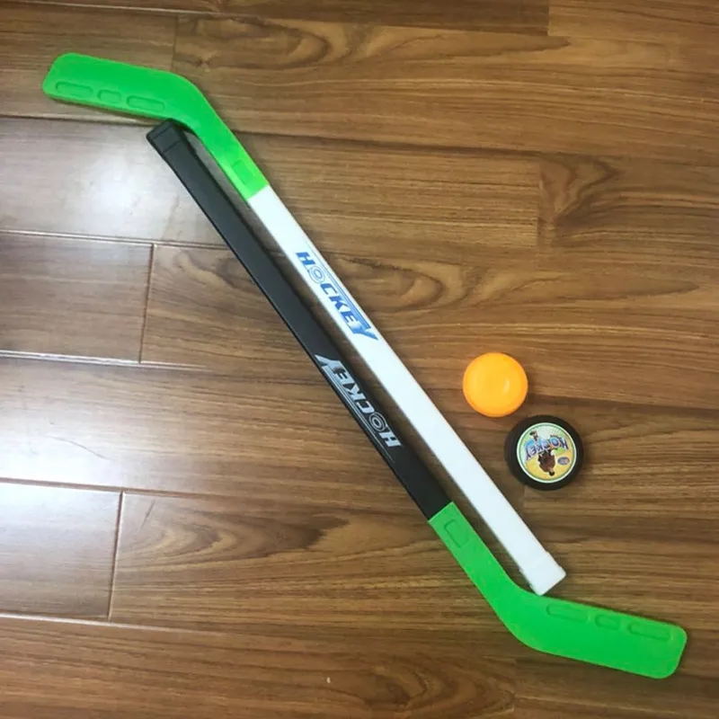 72cm Kids Hockey Goalie Stick and Ball Set for Youth Training Indoor Outdoor Play 1