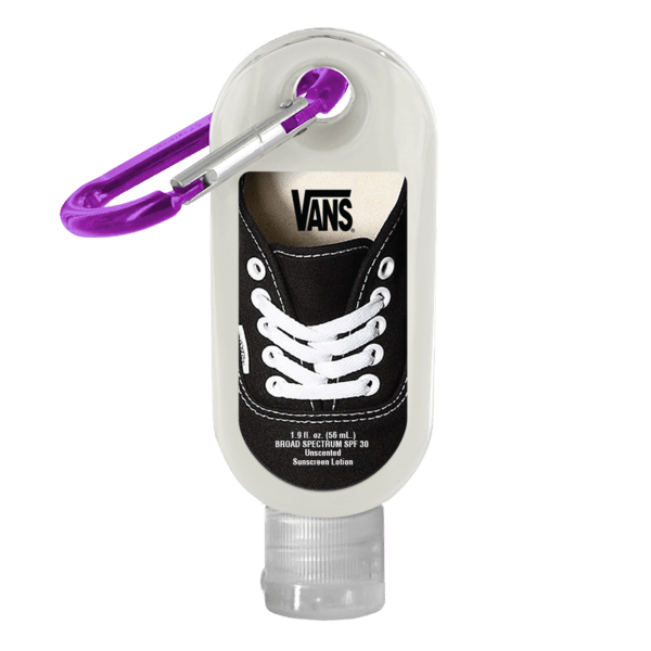 1.9 oz. SPF 30 Sunscreen in Clear Bottle with Carabiner 52