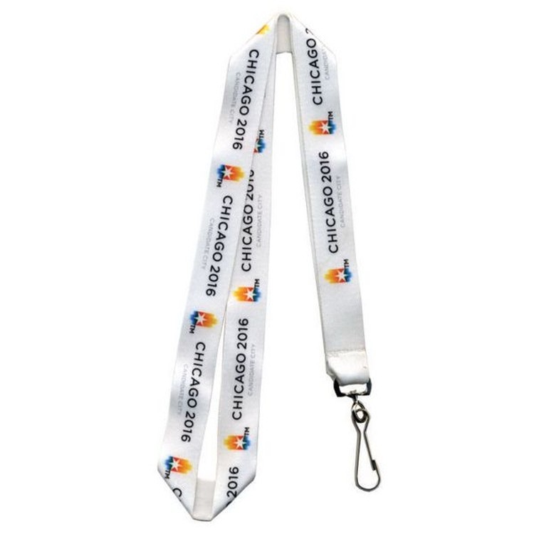 Polyester Dye Sublimated Lanyard with Split Ring - 36"x3/4" 2