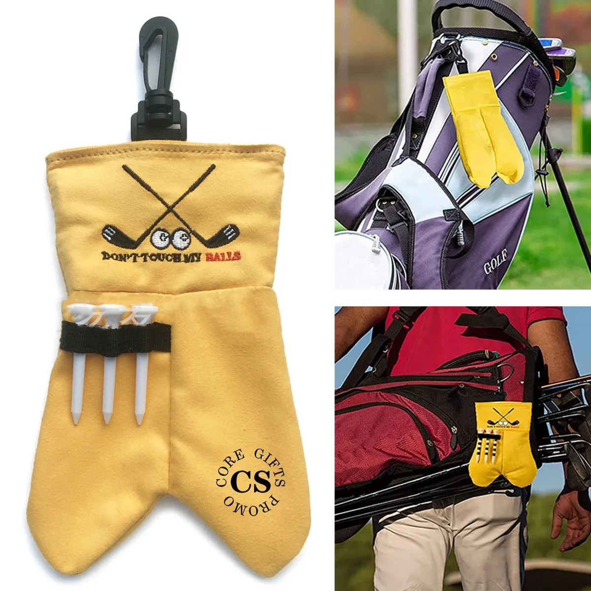 Funny Golf Ball Pouch 1