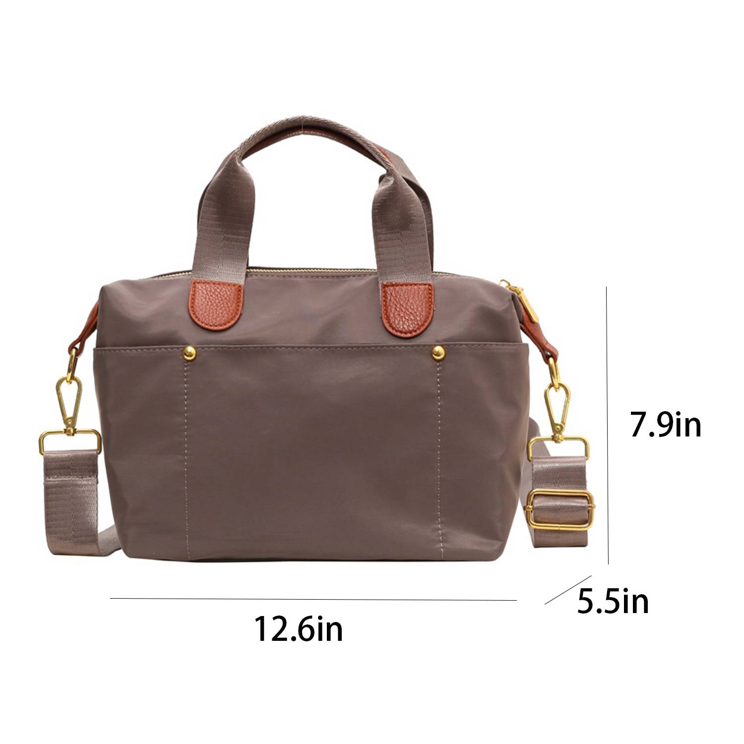 Nylon Fabric Crossbody Bag Waterproof Lightweight for Women 2