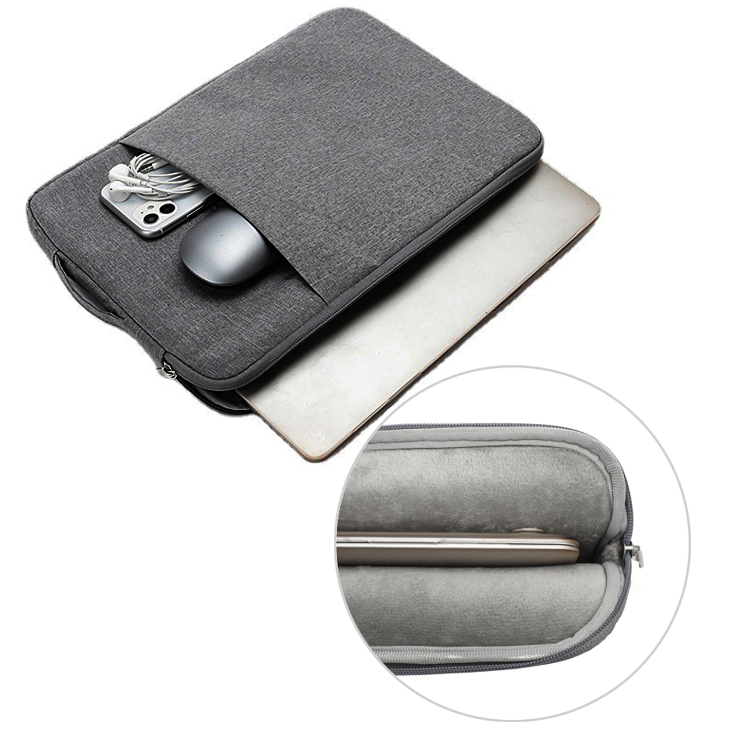 Waterproof Polyester Laptop Sleeve with Handle 3