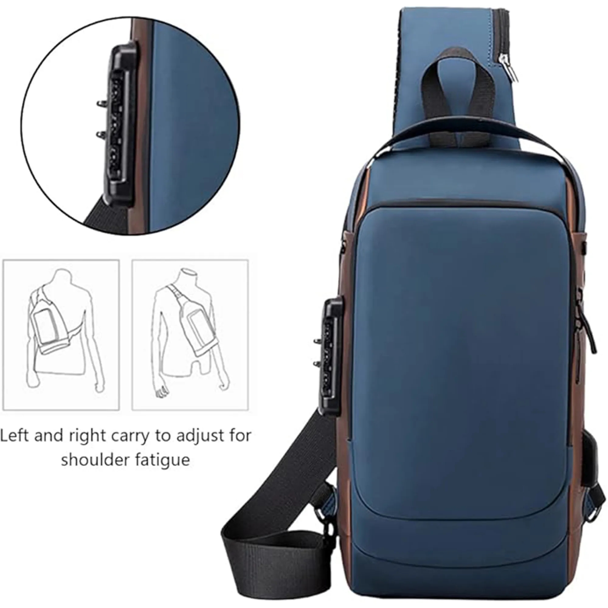 Anti-Theft Secure Chest Bag 5