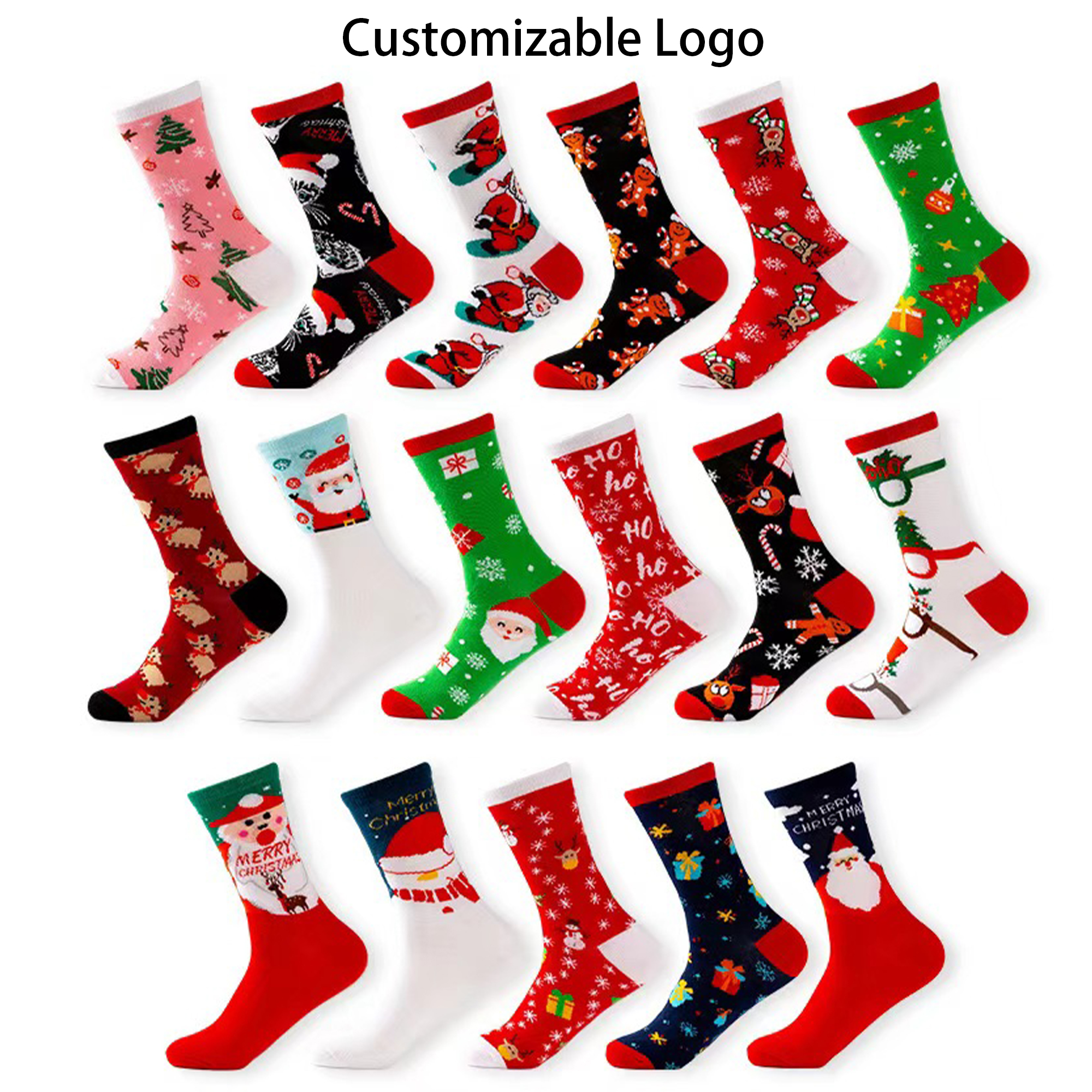 Christmas Stockings With Customizable Logo 3