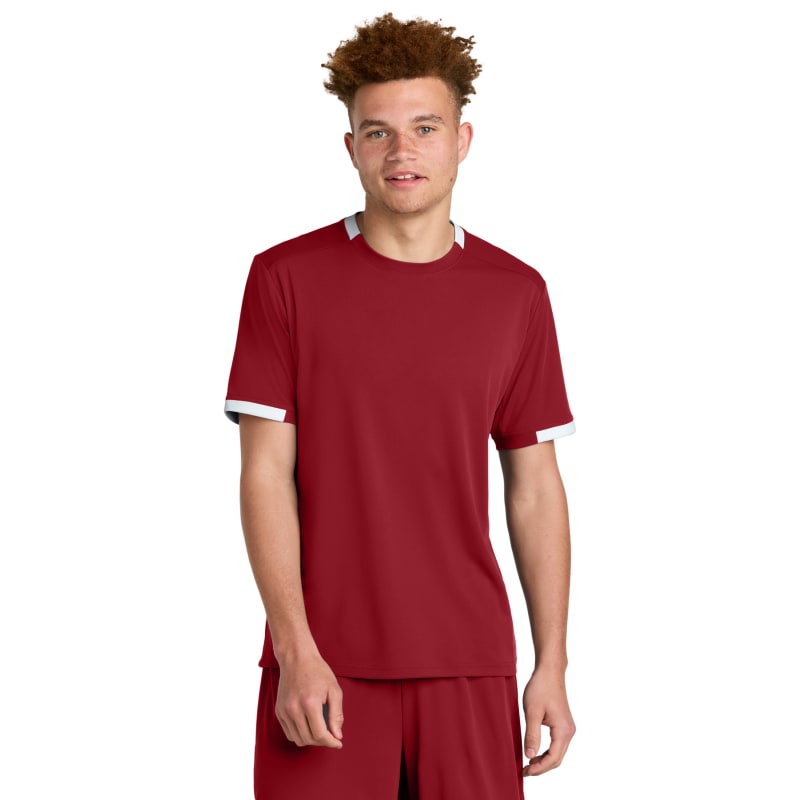 Sport-Tek Club Short Sleeve Crew 8
