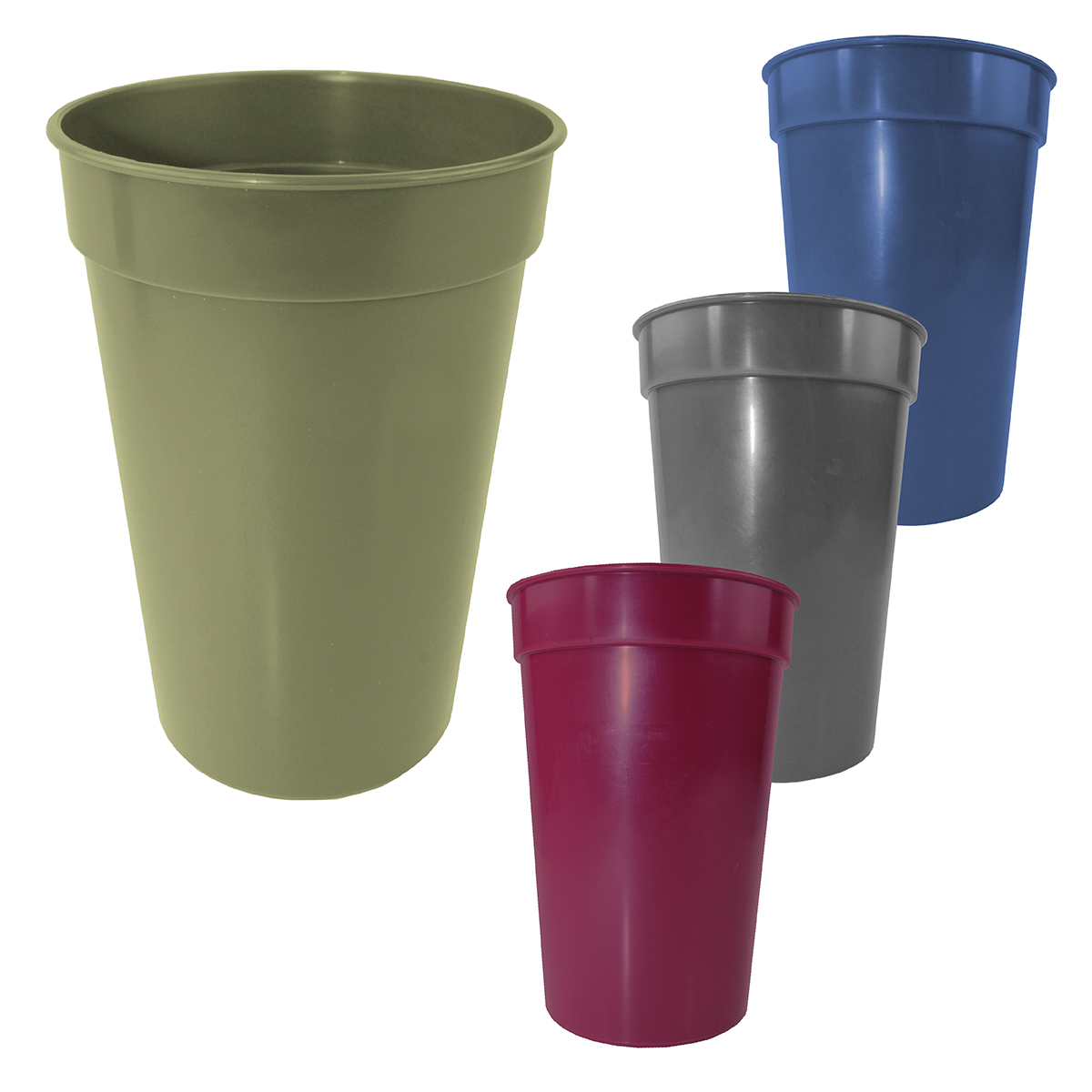 17 oz. Earth Tone Stadium Cup 1