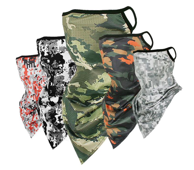 Reusable Face Bandana with Ear Loop 8