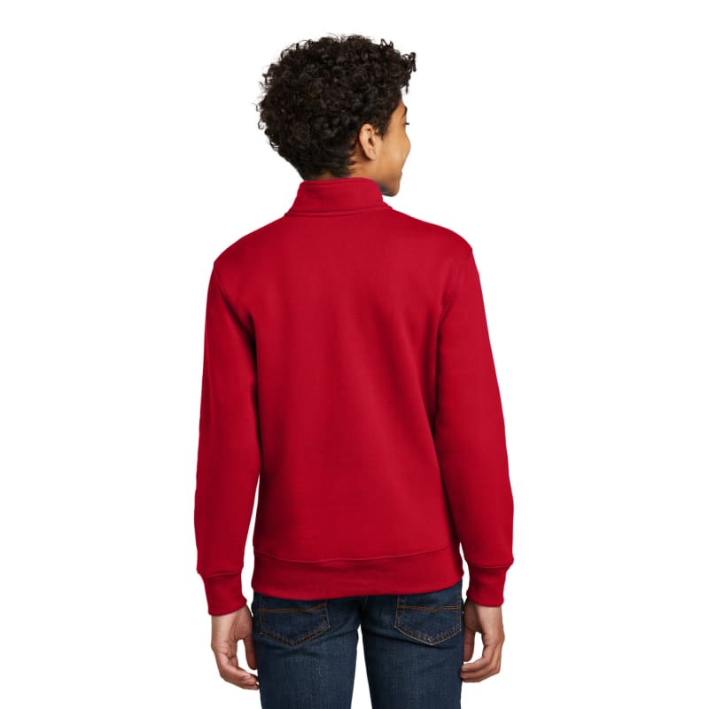 Port & Company Youth Core Fleece 1/4-Zip Pullover Sweatshirt 28