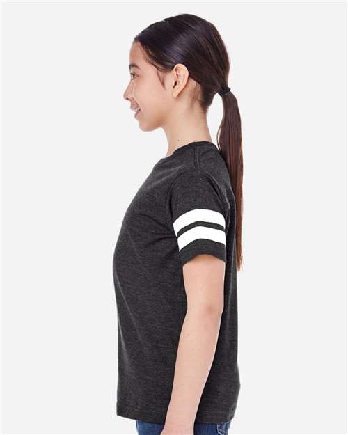 Youth Football Fine Jersey Tee - 6137 78