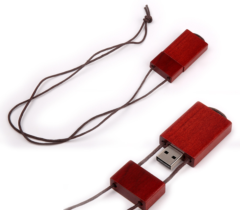 2GB Rectangular Shaped and Wooden USB 2.0Flash Drive. 4
