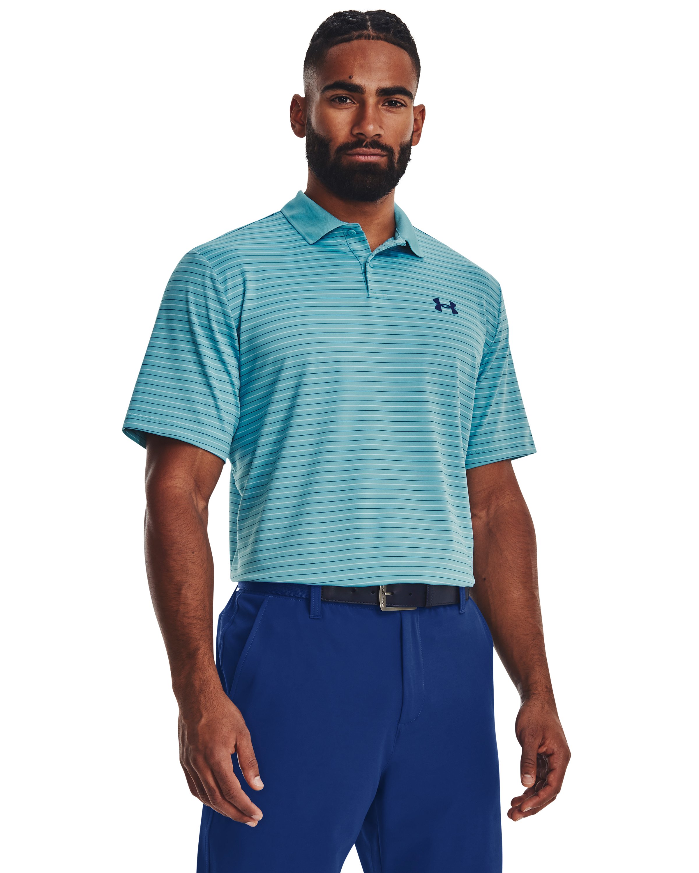 UA Matchplay Stripe Men's Polo 4