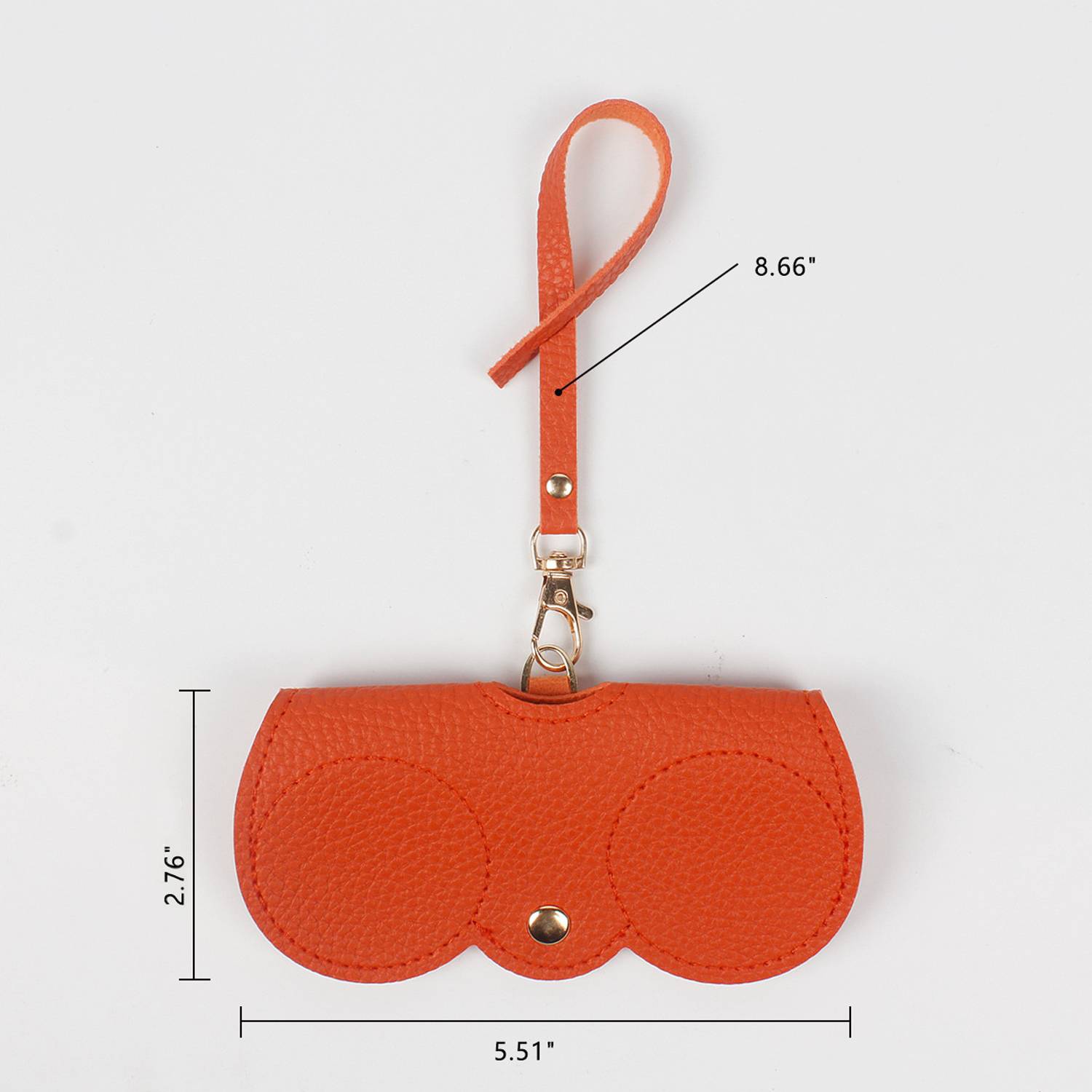 Soft PU Leather Sunglasses Bag 5