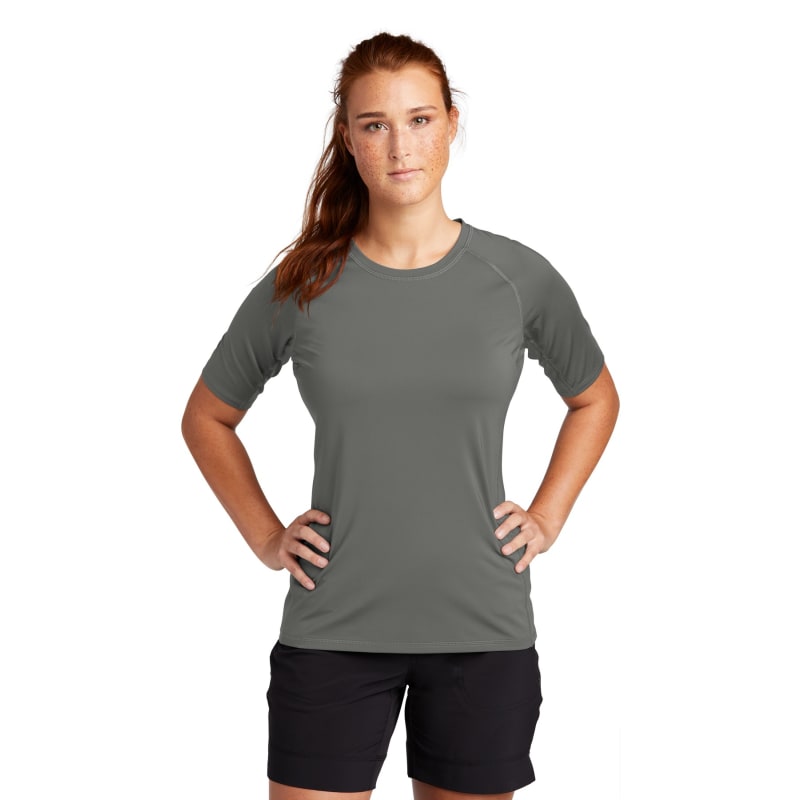 Sport-Tek Women's Rashguard Tee. 12