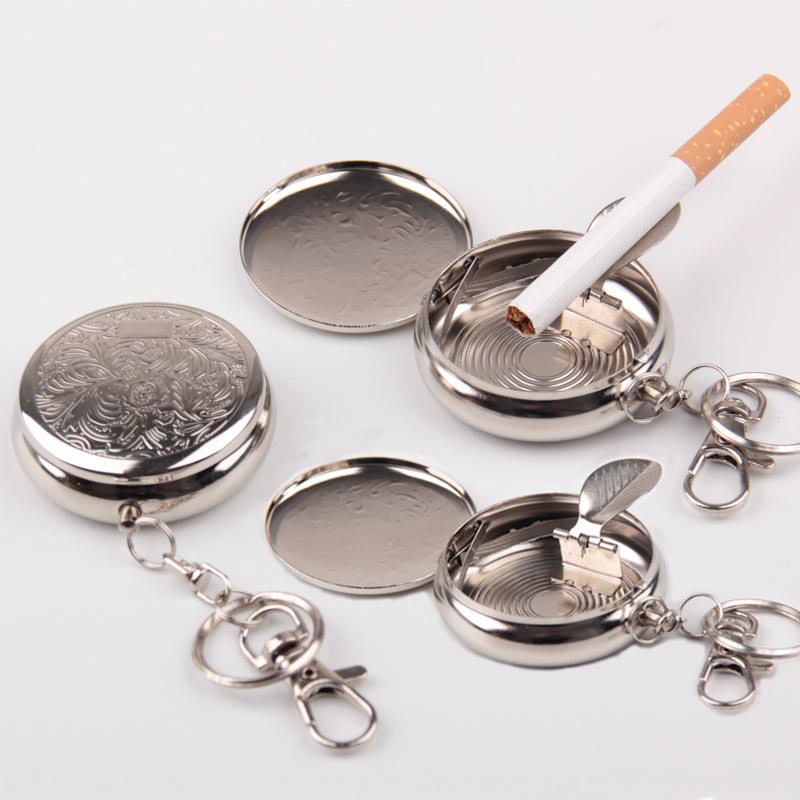 Portable Ashtray With Keychain 2