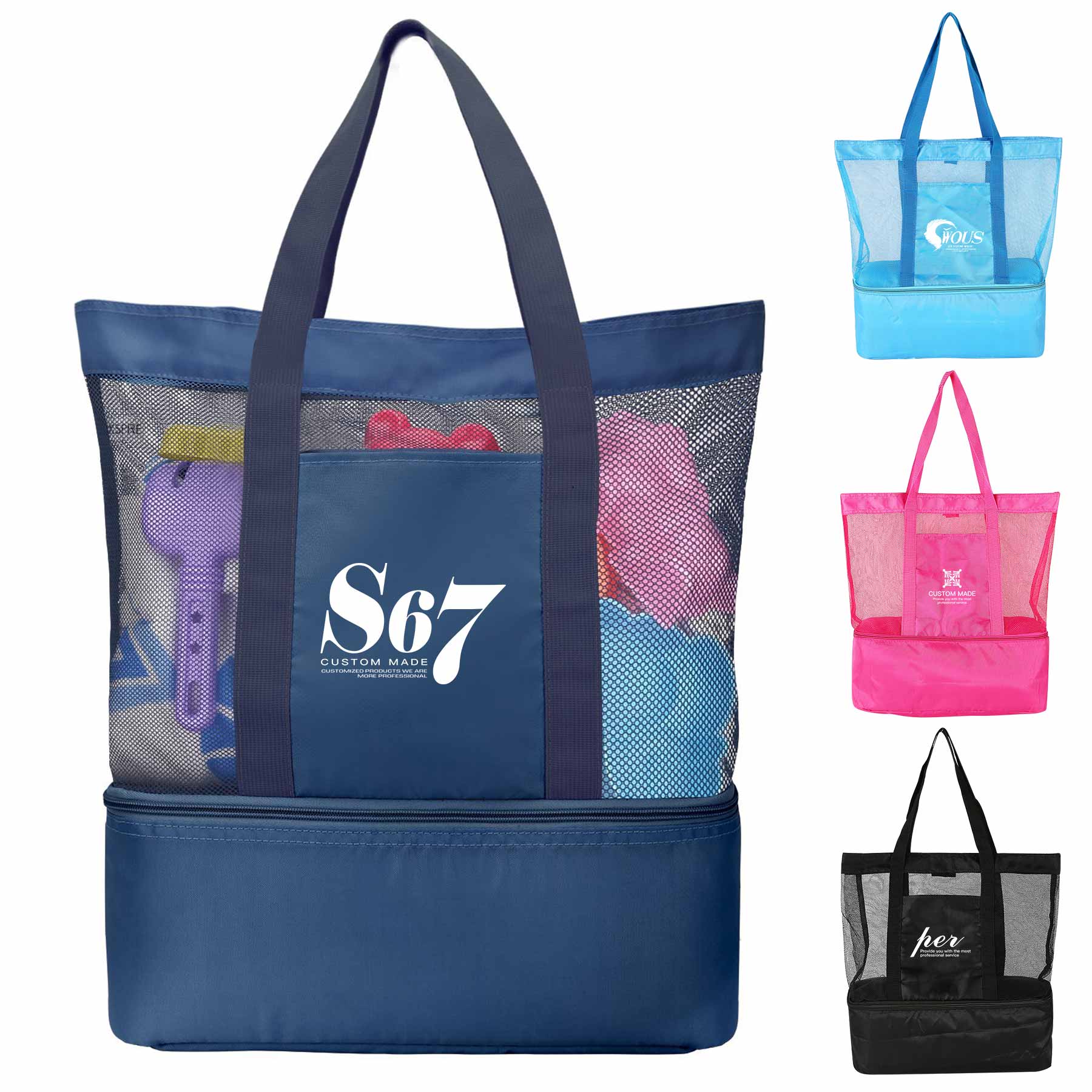 Cooler Insulated Beach Tote Bag 2