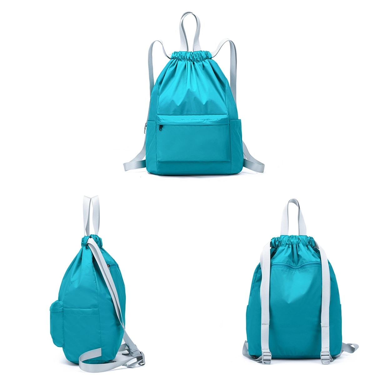 Large Waterproof Oxford Drawstring Backpack 2
