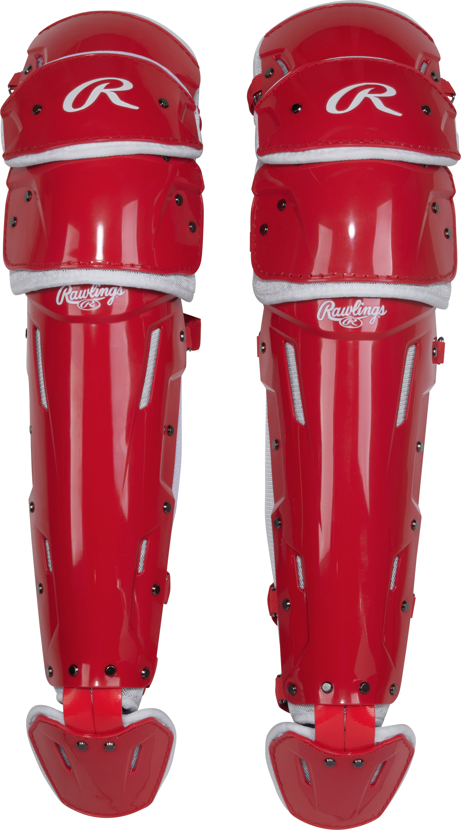 Rawlings Mach Pro Series Catcher's Leg Guards | Adjustable Fit 5