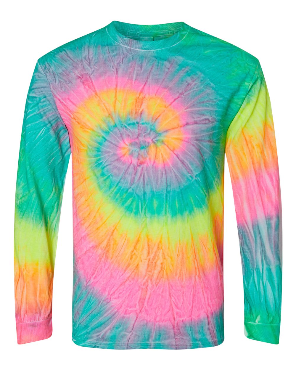 Unisex Tie-Dyed Long Sleeve T-Shirt - 2000 17