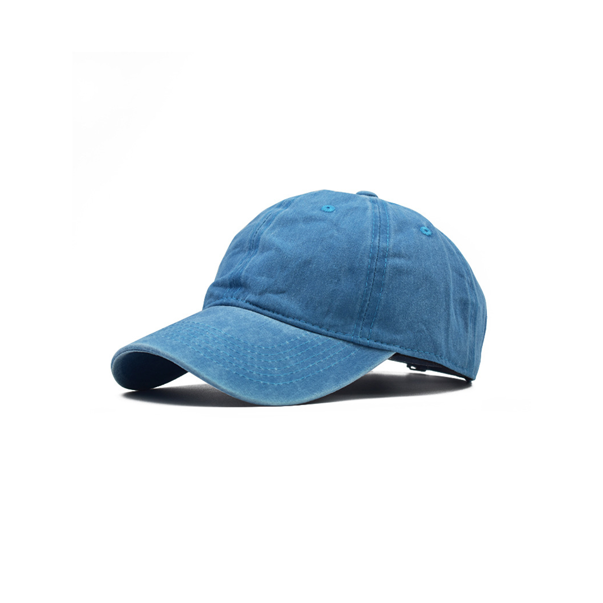 Cotton Vintage Washed Adjustable Buckle Hat 3
