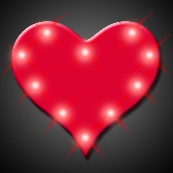 Perfect 10 Heart Blinking Lights 2