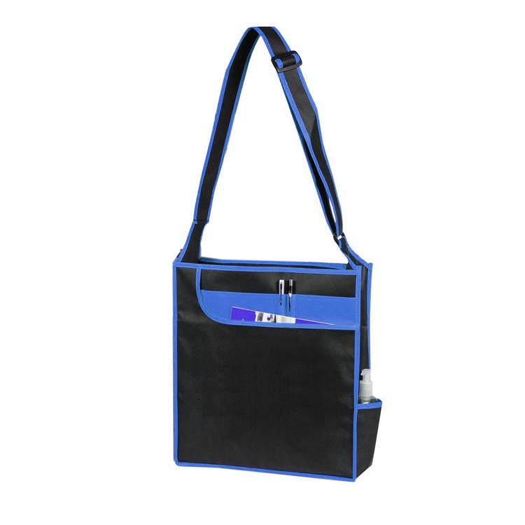 90+ GSM Non-Woven Recyclable Blois Messenger Bag 8