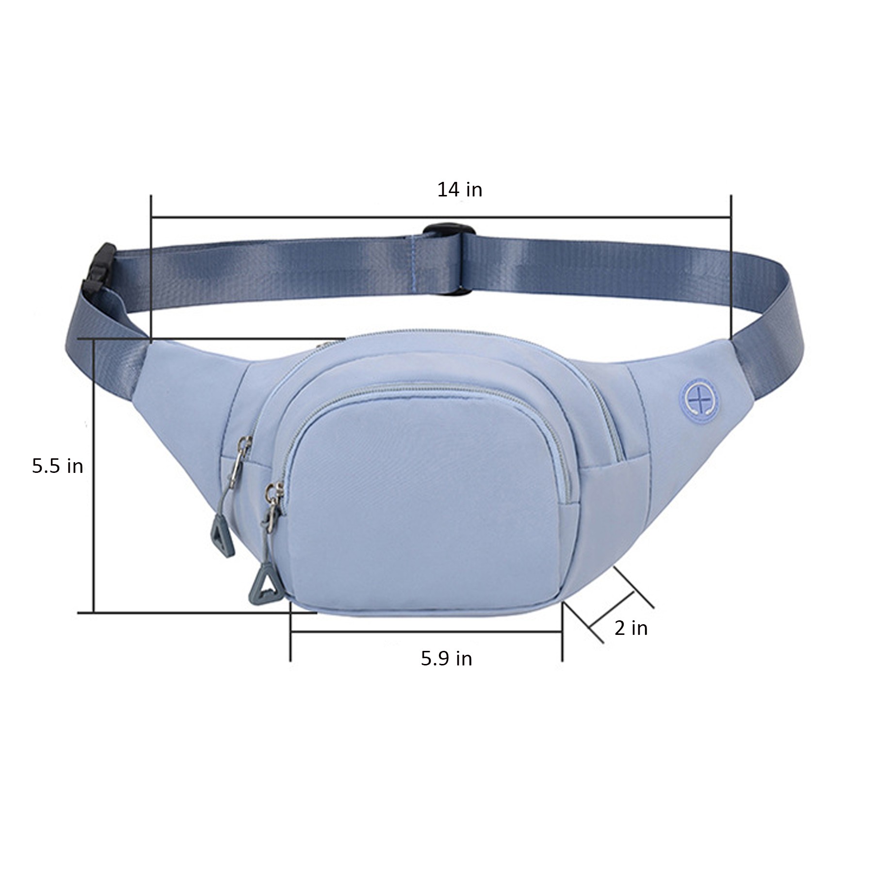 Unisex Shoulder Crossbody Casual Chest Daypack 6