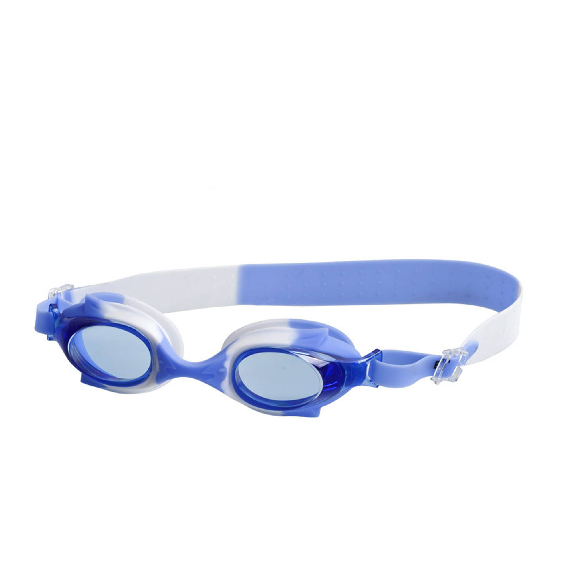 Youth Silicone Swim Goggle With Case Anti Glare 4" 7