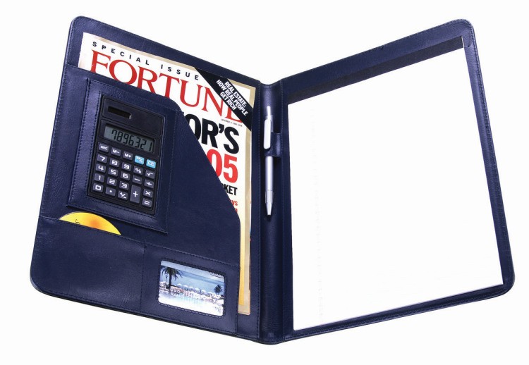 Deluxe Padfolio Plus w/Calculator 7