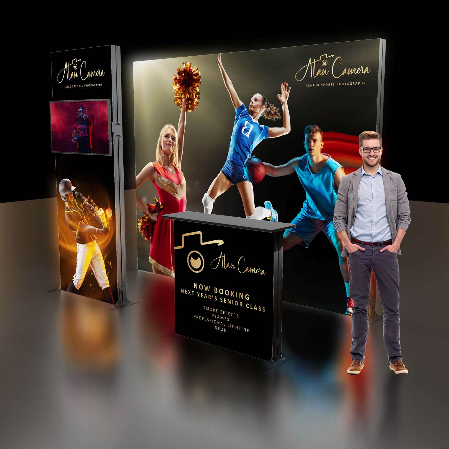 8'H Astra Modular Booth Kit 2 11