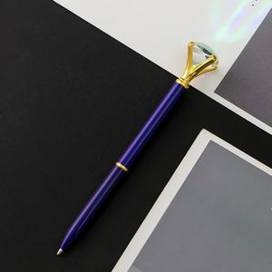 Luxury Big Top Diamond Metal Pen 18