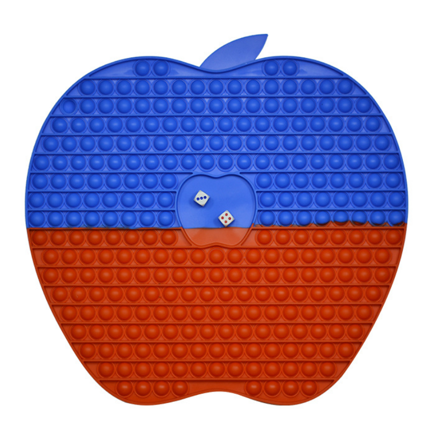 Apple Silicone Push Pop Bubble Chess Board with Dice 3