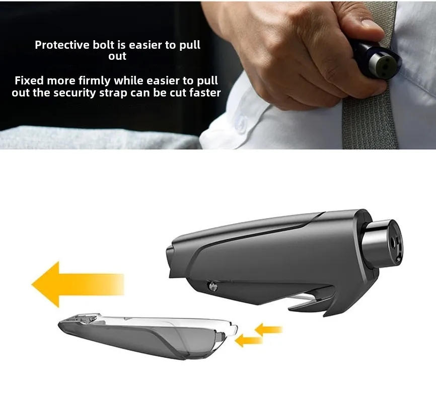 Bulk Car Escape Tools Wholesale Custom Logo Emergency Window Breaker Keychain 5