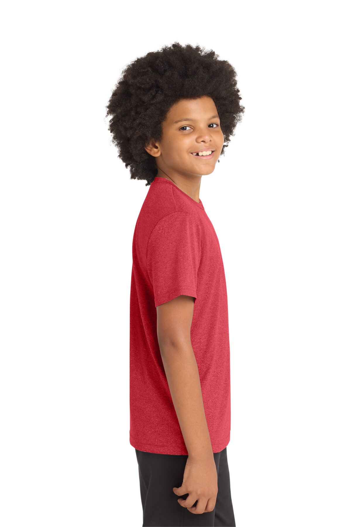 Sport-Tek Youth Heather Contender Tee. YST360 16