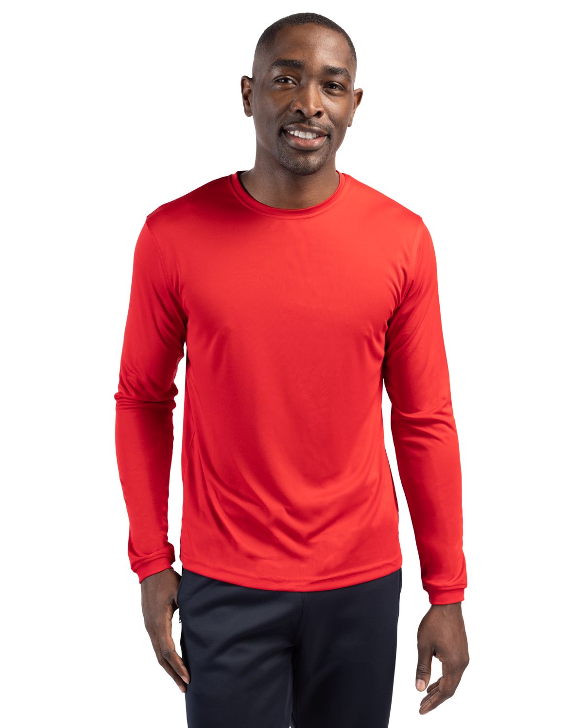 Clique Spin Solution-dyed Performance Jersey Mens Long Sleeve Tee 39